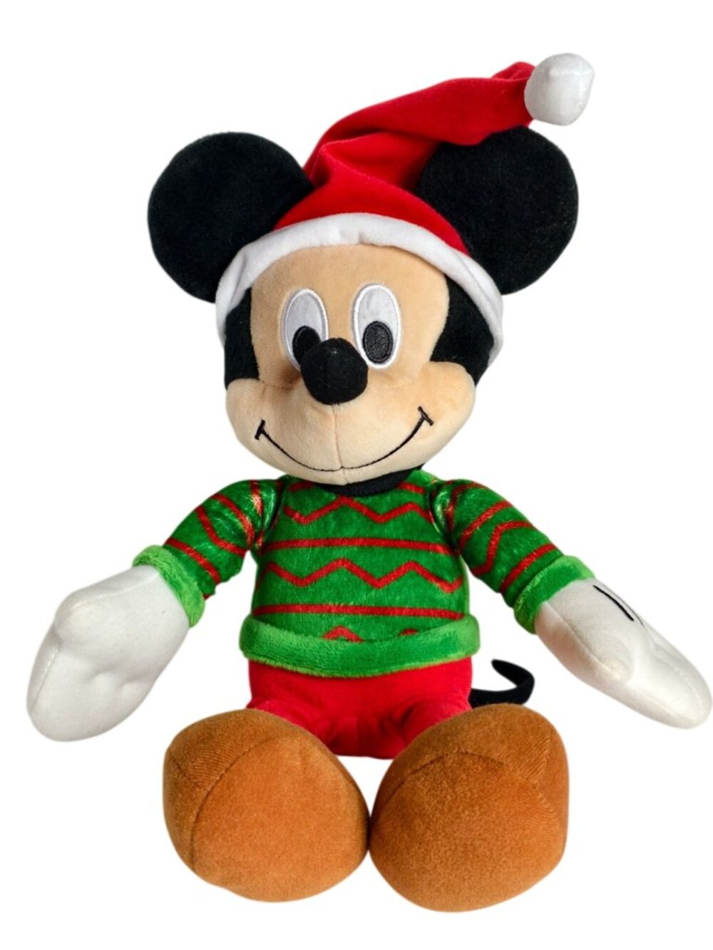 Disney Mickey Mouse Christmas Plush Toy Kohls Cares 14.5" Holiday Themed